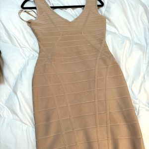 HERVE LEGER BODYCON DRESS